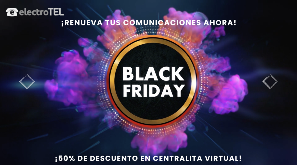 Centralita Virtual Black Friday: 50% de Descuento